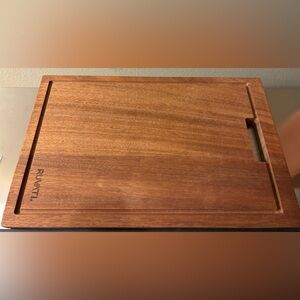 Ruvati wood cutting board, 11 x 17”